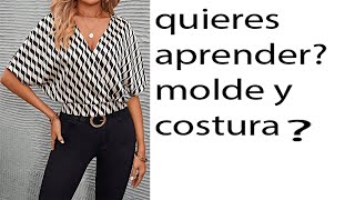 blusa para todas las edades molde y confeccion [upl. by Neivad345]