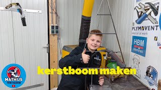 Kerstboom maken van staal [upl. by Battat]