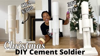 DIY 3FT Christmas Soldier  Ultimate Christmas DIY  EASY DIY Nutcracker Soldier  DIY Must TRY [upl. by Earle]