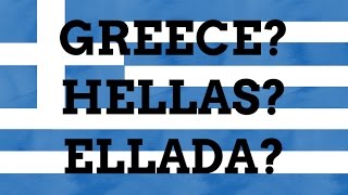 Why Is HellasEllada Called Greece In English [upl. by Seamus]