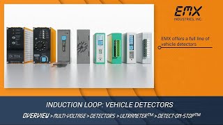 EMX Induction Loop Vehicle Detectors [upl. by Kcuhc]