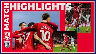 Match Highlights  Boro 1 West Brom 0  Matchday 23 [upl. by Maud]