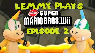 Lemmy Plays New Super Mario Bros Wii Episode 2 [upl. by Leede]