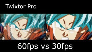 Goku vs Jiren Round 1 60fps vs 30fps [upl. by Ahsienod883]