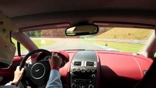 2014 Aston Martin Rapide S Around AMP From the back seat [upl. by Lac]