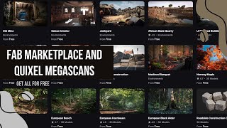 Fab  Introducing Fab for 3D Assets  Unreal Engine Marketplace [upl. by Friedberg]