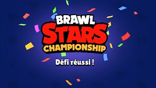 MEILLEURE COMPO pour réussir le DEFI DU CHAMPIONNAT DU MONDE BRAWL STARS [upl. by Ellmyer]