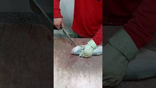 Indian Salmon Fish Cutting Skills [upl. by Elma]