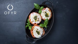 OFYR Recipe  Baked Tomato with Mozzarella amp Basil [upl. by Jala737]