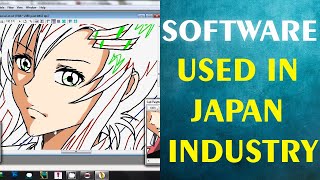 Software Used in Anime Production I Retas Studio [upl. by Krasner839]