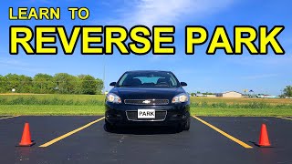 HOW TO REVERSE PARK  Easy Basic Steps For How To Back Safely Into A Stall Or Bay Parking Spot [upl. by Eicart]