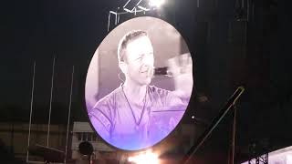 Coldplay  Ride On  live Croke Park Dublin 2024 [upl. by Ariahay515]