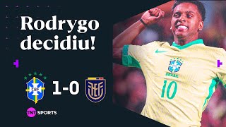 RODRYGO MARCA E BRASIL VOLTA A VENCER NAS ELIMINATÓRIAS  BRASIL 1 X 0 EQUADOR [upl. by Ettennek]