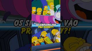 OS SIMPSONS VÃO PRA DISNEY simpsons thesimpsons shorts homer bart [upl. by Fidela]