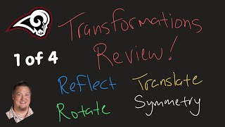 Wksht 1 of 4  Review Transformations in Geometry Geometry MathHelp Transformations Owasso [upl. by Anilam]