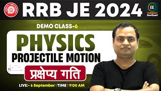 RRB JE Physics 6  Projectile Motion प्रक्षेप्य गति  By Ravi sir EverExam [upl. by Houghton]