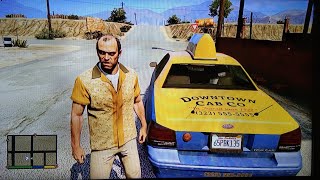 GTA V PS3  Taxi 🚕🚖 Trevor [upl. by Ogram302]