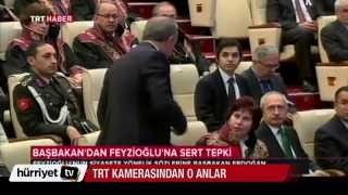 Tayyip Erdoğandan Metin Feyzioğlunun Konuşmasına Tepki Tamamı Alt Yazılı [upl. by Aniled632]