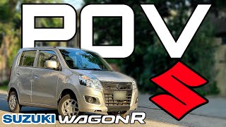 Suzuki Wagon R 2023 POV Drive  VXL Manual  Acceleration amp Handling  ASMR [upl. by Nahtaneoj]