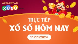 XSMN XSMT  Trực tiếp xổ số Miền Nam hôm nay 1111 Tường thuật SXMNSXMT thứ hai ngày 11112024 [upl. by Ardek]