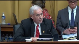 Rep McClintock Discusses HR 4848  The Censorship Accountability Act [upl. by Hewes]