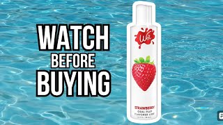 Wet Sultry Strawberry Flavored Lubricant Review Sweet and Smooth [upl. by Nollahs]