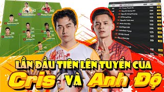 Lần đầu tiên lên tuyển của CrisDevilGamer và anh Độ Mixi [upl. by Sherri898]