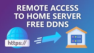 Dynamic DNS DDNS for Free Remote Access to Home Server with Dynu [upl. by Adnat]