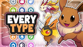 Eevee Evolutions for EVERY Missing Type [upl. by Lindell368]