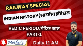 Indian History VEDIC PERIOD PART1 Lecture 6  Mohit kapoor Sir [upl. by Lilla]