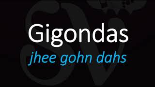 How to Pronounce Gigondas Silent S or NOT [upl. by Biagi]