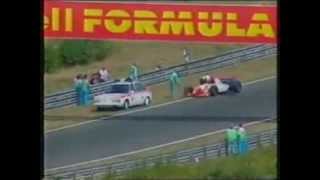 Taki Inoue hit by the medical car [upl. by Deehsar]