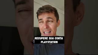 RECUPERANDO CONTA PLAYSTATION VERIFICAÇÃO 2 ETAPAS [upl. by Ecydnarb]