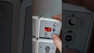 How to reset  calibrate  learn a GEZE SLIMDRIVE auto door [upl. by Wye]