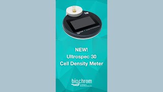 INTUITIVE amp TIME SAVING  Ultrospec 30 Cell Density Meter  Biochrom [upl. by Ahsitniuq]