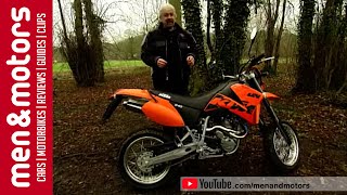 KTM LC4 640 Supermoto Review 2003 [upl. by Middle]