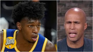 Richard Jefferson warns Warriors fans over James Wiseman Dont be stupid  The Jump [upl. by Fishback]