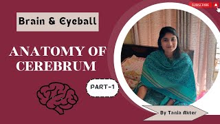 Anatomy of Cerebrum Part 1  Bangla Demonstration of Cerebrum  Viscera of Cerebrum  Cerebrum Demo [upl. by Mora]