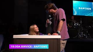 Baptisms at River Oaks  9824 [upl. by Atsedom]