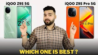 iQOO Z9s vs iQOO Z9s Pro  Full Comparison  Which one is Best [upl. by Nazay]