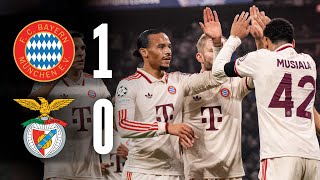 Bayern beat Benfica with Musiala header  Highlights Champions League [upl. by Bonns]