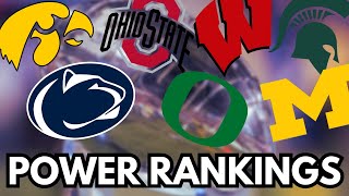 2024 Big Ten Preseason Power Rankings [upl. by Aleyak]