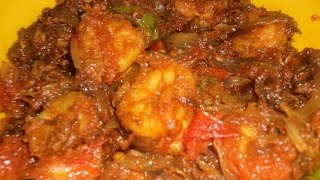 Easy prawn gravy  Prawn Thokku in tamil  இறால் தொக்கு  Sunday special prawn thokku [upl. by Foster]