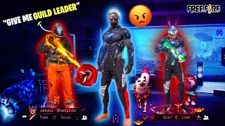 If I Lose I give him Guild Leader…🤯 Free Fire [upl. by Ezra812]