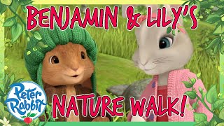 OfficialPeterRabbit  🍃 Benjamin and Lilys Nature Walk 🍃  Cartoons for Kids [upl. by Suiravat]