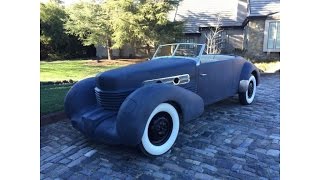 1936 Cord 810 Phaeton Convertible [upl. by Trebornhoj]