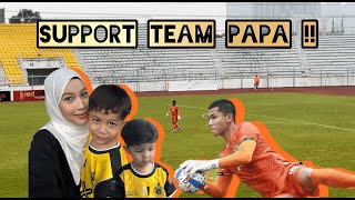 Finally Pergi Stadium Support Our Keeper  Well done Our Keeper   VLOG 2406 [upl. by Roanne700]