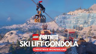 North Pole Ski LiftGondola LEGOFortnite [upl. by Bolan]