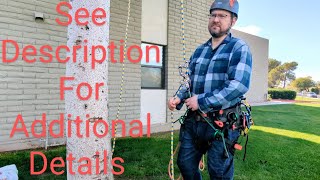 Teufelberger TreeMotion ESSENTIAL Saddle  REVIEW TIPS amp TRICKS for Arborists amp Tree Climbers [upl. by Gabrielson843]