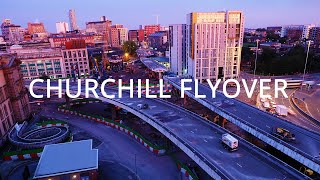 Churchill Flyover Liverpool  Time Lapse UK [upl. by Egor]